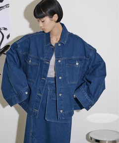 新品未使用品　ダブルエンド　セルビッチ　デニムブルゾン　サイズ38 beautiful people(ビューティフルピープル) / ダブルエンド