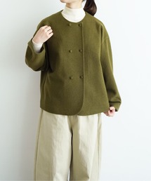 オオカミとシロクマのヴィーカ（ノーカラージャケット）｜オオカミと