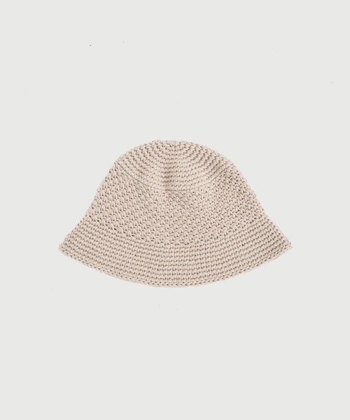 KIJIMA TAKAYUKI/キジマタカユキ】WOOL WASHI KNIT BUCKET HAT（ハット