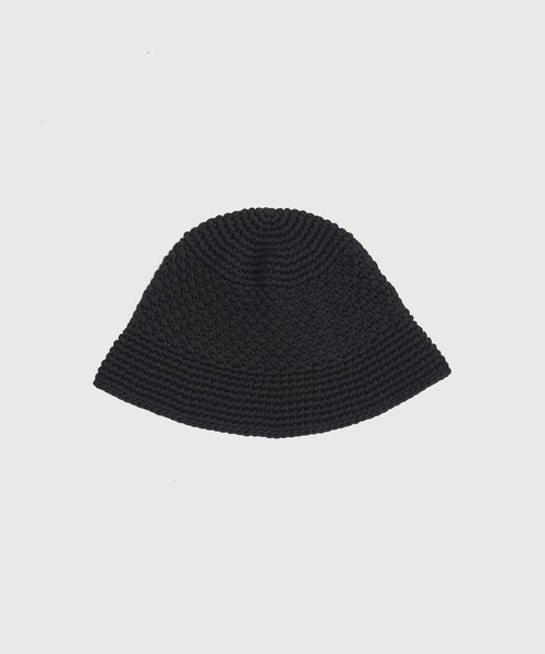 KIJIMA TAKAYUKI/キジマタカユキ】WOOL WASHI KNIT BUCKET HAT（ハット