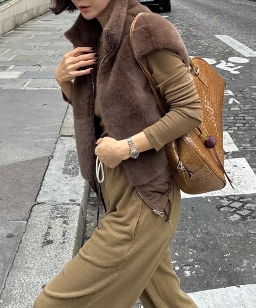 セール】ファーベスト ジップアップデザイン（ダウンベスト