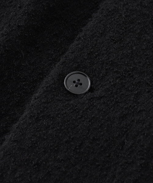 Couture d'adam（クチュールドアダム）の「COUTURE D’ADAM (クチュール ド アダム) Alpaca Italian Tweed コート（チェスターコート・メンズ・ブラック・40/42）」の5枚目の写真