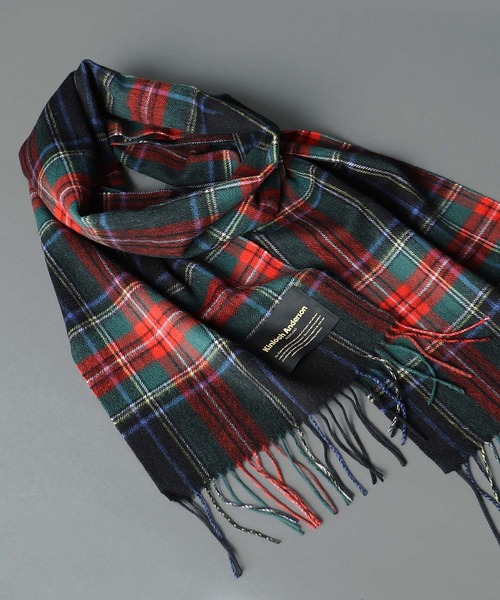 【 Kinloch Anderson / キンロック アンダーソン 】 TARTAN CHECK STALL /タータンチェックストール 180cm × 60cm