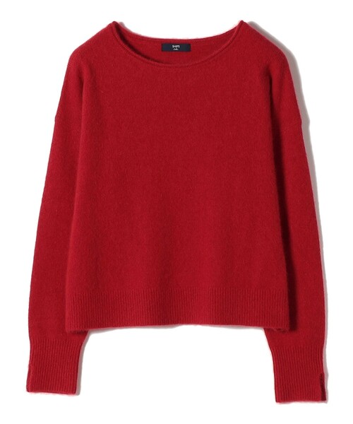 シップス カラーズ（SHIPS Colors）/SHIPS Colors:フォックス アンゴラ ボートネック ニット◇ SHIPS Colors:フォックス アンゴラ ボートネック ニット◇（ニット