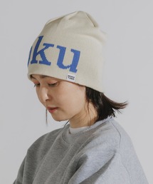 BOKU HA TANOSII（ボク　ハ　タノシイ）の「BOKU HA TANOSII/ボクハタノシイ ジャガード 天竺編み コットンビーニー（ニットキャップ/ビーニー）」