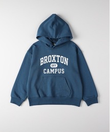 Right-on（ライトオン）の「【Refurbish】カレッジプリントスウェットパーカー (カレッジプリント/スウェット/パーカー/フード/キッズ/あたたか/耐久性/レイヤード/カジュアル/デイリー)（パーカー）」