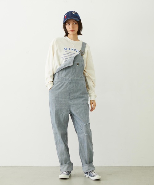 MILKFED.（ミルクフェド）の「DOODLE EMBROIDERY CAP（キャップ・レディース・ライトブルー/ブラック/ライトインディゴブルー・ONE SIZE）」の13枚目の写真