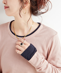 B.C STOCK（ベーセーストック）の「《2枚セット》ウォッシャブル / Ginger pack T-シャツ（Tシャツ/カットソー・レディース）」