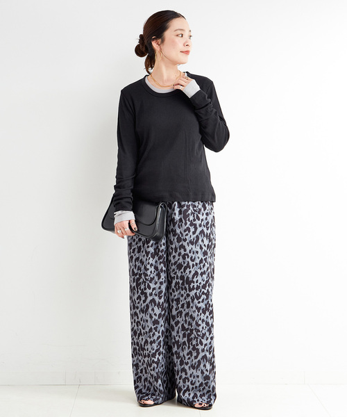 B.C STOCK（ベーセーストック）の「《2枚セット》ウォッシャブル / Ginger pack T-シャツ（Tシャツ/カットソー・レディース・ブラック/ピンク/イエロー/キャメル・FREE）」の5枚目の写真