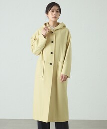 CAST:（キャストコロン）の「フードロングウールコート（その他アウター）」