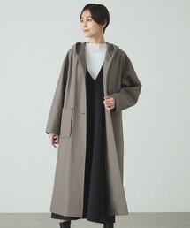 CAST:（キャストコロン）の「フードロングウールコート（その他アウター）」