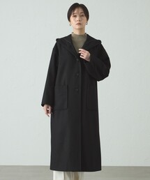 CAST:（キャストコロン）の「フードロングウールコート（その他アウター）」