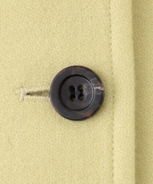 CAST:（キャストコロン）の「フードロングウールコート（その他アウター・レディース・ベージュ系その他4/ブラック/ライトイエロー・S/M）」の11枚目の写真