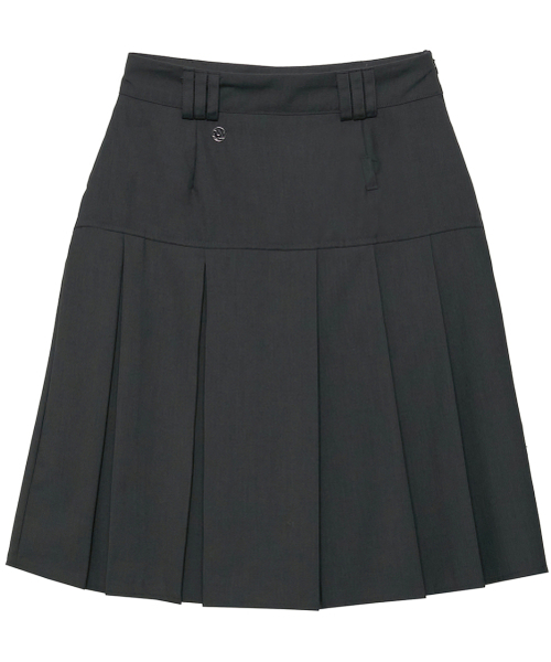 セール】Pleats Midi Skirt (FL-243_Charcoal)（スカート）｜FLAREUP
