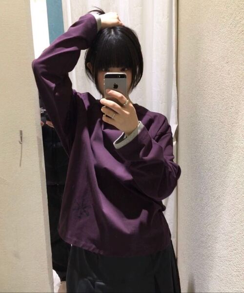 FLAREUP(フレアアップ)の「Pleats Midi Skirt (FL-243_Charcoal)(スカート・レディース・チャコール・1/2)」の9枚目の写真