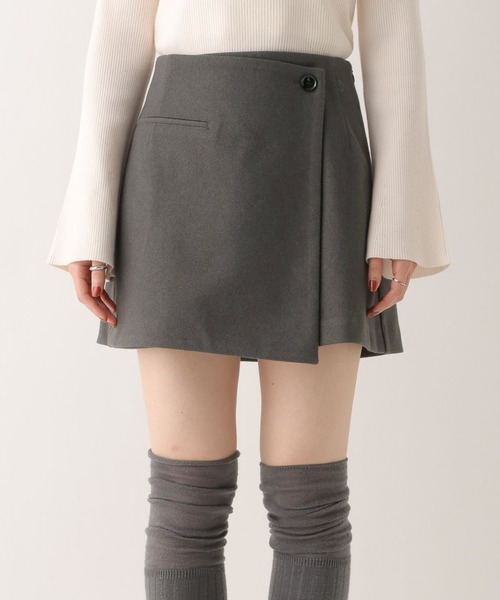 Heather(ヘザー)の「ラップタイトミニスカート 622034(スカート・レディース・ブラウン系その他/ブラウン/グレー・S/M)」の2枚目の写真