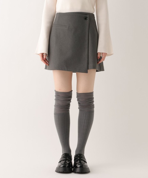 Heather(ヘザー)の「ラップタイトミニスカート 622034(スカート・レディース・ブラウン系その他/ブラウン/グレー・S/M)」の4枚目の写真
