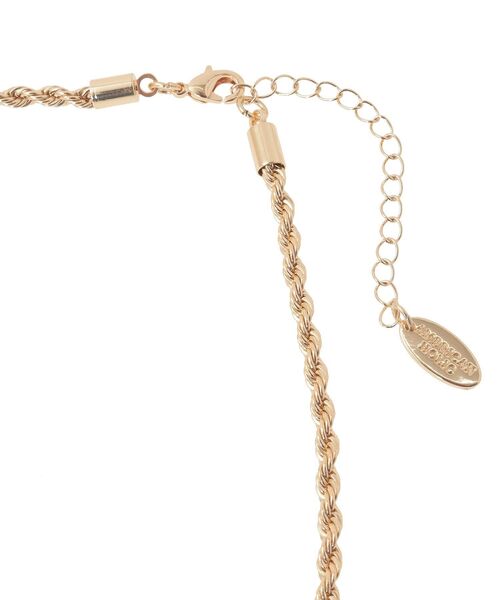 AMERICAN HOLIC（アメリカンホリック）の「ツイストチェーンネックレス（ネックレス・レディース・ゴールド・FREE）」の6枚目の写真