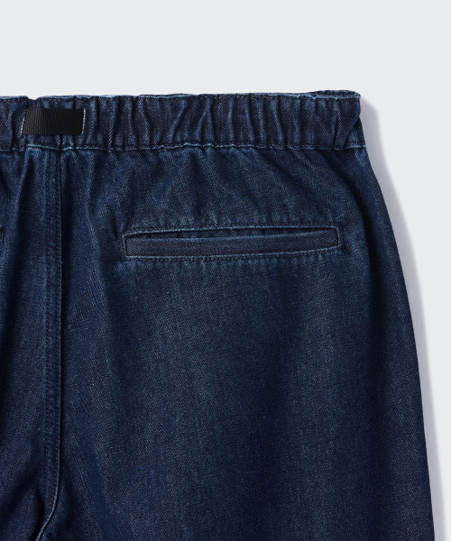 MUSINSA STANDARD（ムシンサスタンダード）の「[シティレジャー] ベルト付きデニムパラシュートパンツ [ミディアムインディゴ]（デニムパンツ・メンズ・その他・40/38/42/26/27/28/29/36/34/32/30/31/33）」の7枚目の写真