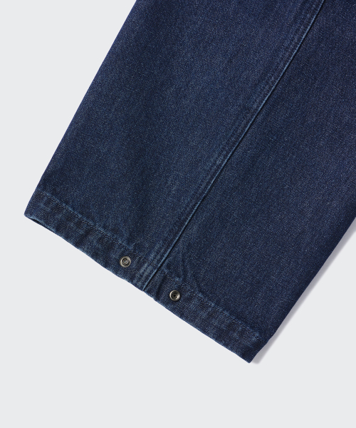 MUSINSA STANDARD（ムシンサスタンダード）の「[シティレジャー] ベルト付きデニムパラシュートパンツ [ミディアムインディゴ]（デニムパンツ・メンズ・その他・40/38/42/26/27/28/29/36/34/32/30/31/33）」の8枚目の写真