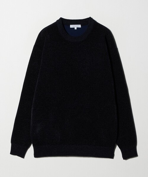 A DAY IN THE LIFE UNITED ARROWS（アデイインザライフユナイテッドアローズ）の「モールヤーン クルーネックニット-ウォッシャブル-＜A DAY IN THE LIFE＞（ニット/セーター・メンズ・ダークグレー/ケリーグリーン/ネイビー/ライトグレー・M/L）」の4枚目の写真