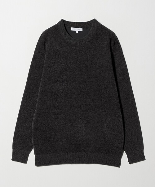 A DAY IN THE LIFE UNITED ARROWS（アデイインザライフユナイテッドアローズ）の「モールヤーン クルーネックニット-ウォッシャブル-＜A DAY IN THE LIFE＞（ニット/セーター・メンズ・ダークグレー/ケリーグリーン/ネイビー/ライトグレー・M/L）」の2枚目の写真