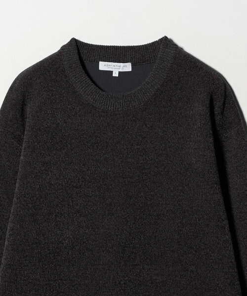 A DAY IN THE LIFE UNITED ARROWS（アデイインザライフユナイテッドアローズ）の「モールヤーン クルーネックニット-ウォッシャブル-＜A DAY IN THE LIFE＞（ニット/セーター・メンズ・ダークグレー/ケリーグリーン/ネイビー/ライトグレー・M/L）」の19枚目の写真