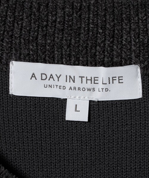 A DAY IN THE LIFE UNITED ARROWS（アデイインザライフユナイテッドアローズ）の「モールヤーン クルーネックニット-ウォッシャブル-＜A DAY IN THE LIFE＞（ニット/セーター・メンズ・ダークグレー/ケリーグリーン/ネイビー/ライトグレー・M/L）」の9枚目の写真