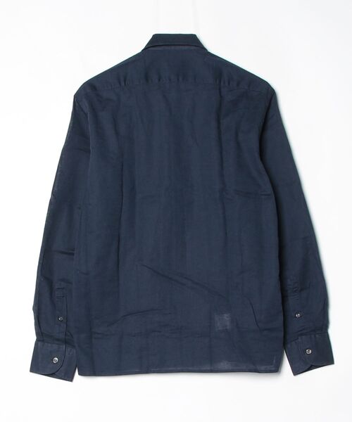 BEAMS F（ビームスエフ）の「OR L/C 1PC EX（シャツ/ブラウス・メンズ・ホワイト/ネイビー・S/M/L）」の3枚目の写真