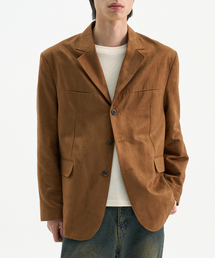 TRIP LE SENS（トリップ ル センス）の「ヒドゥンツーポケットスエード3bブレザー_キャメル（テーラードジャケット）」