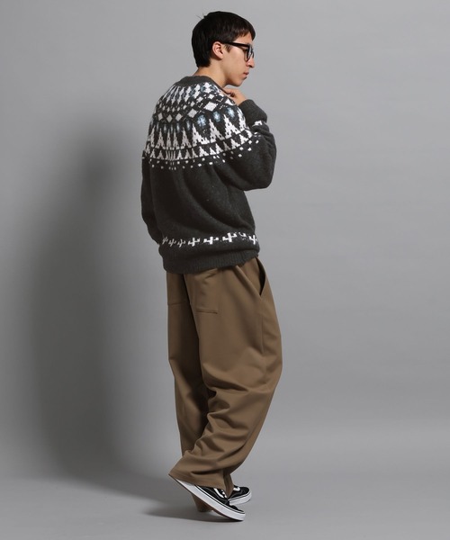 GEORGE'S（ジョージズ）の「ノルディックガラプルオーバー（ニット/セーター・メンズ・チャコールグレー/杢グレー・MEDIUM/LARGE）」の19枚目の写真