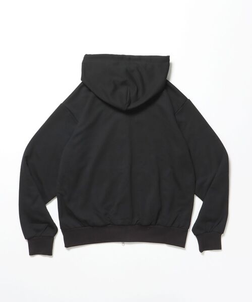 BEN DAVIS/WHITE LABEL（ベンデイビス ホワイトラベル）の「【BEN DAVIS（ベンデイビス）】THERMAL LINED ZIP HOODIE / ダブルジップ ヘビーウェイト 短丈 裏毛 ワッフル フーディ（パーカー・メンズ・グレー/ネイビー/ワイン/ブラック・X-LARGE/LARGE/MEDIUM）」の6枚目の写真
