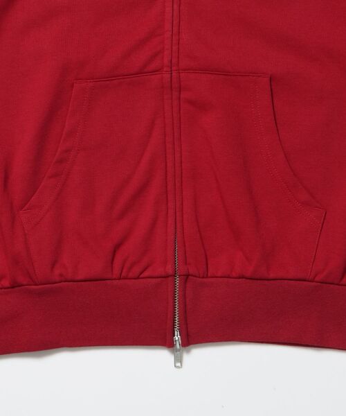 BEN DAVIS/WHITE LABEL（ベンデイビス ホワイトラベル）の「【BEN DAVIS（ベンデイビス）】THERMAL LINED ZIP HOODIE / ダブルジップ ヘビーウェイト 短丈 裏毛 ワッフル フーディ（パーカー・メンズ・グレー/ネイビー/ワイン/ブラック・X-LARGE/LARGE/MEDIUM）」の16枚目の写真