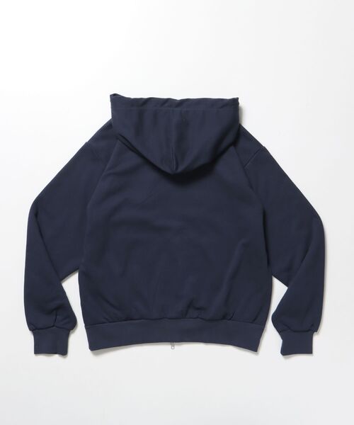 BEN DAVIS/WHITE LABEL（ベンデイビス ホワイトラベル）の「【BEN DAVIS（ベンデイビス）】THERMAL LINED ZIP HOODIE / ダブルジップ ヘビーウェイト 短丈 裏毛 ワッフル フーディ（パーカー・メンズ・グレー/ネイビー/ワイン/ブラック・X-LARGE/LARGE/MEDIUM）」の18枚目の写真