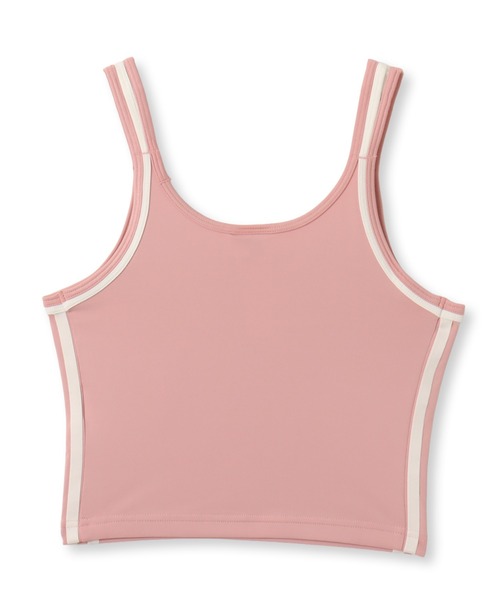 adidas(アディダス)の「adidas SUMMER GLOW VINTAGE INSPIRED SLIM TANK TOP / アディダス サマーグロー ビンテージ インスパイアード スリム タンク(タンクトップ・レディース・ライトピンク・M/S/L)」の6枚目の写真
