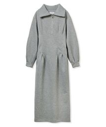【ONLINE限定】ハーフジップダンボールワンピース