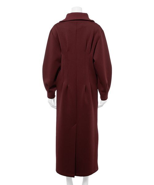 emmi（エミ）の「【ONLINE限定】ハーフジップダンボールワンピース（ワンピース・レディース・グレー/ブラック/バーガンディー・0/1）」の6枚目の写真