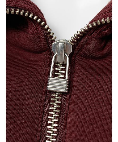 emmi（エミ）の「【ONLINE限定】ハーフジップダンボールワンピース（ワンピース・レディース・グレー/ブラック/バーガンディー・0/1）」の11枚目の写真