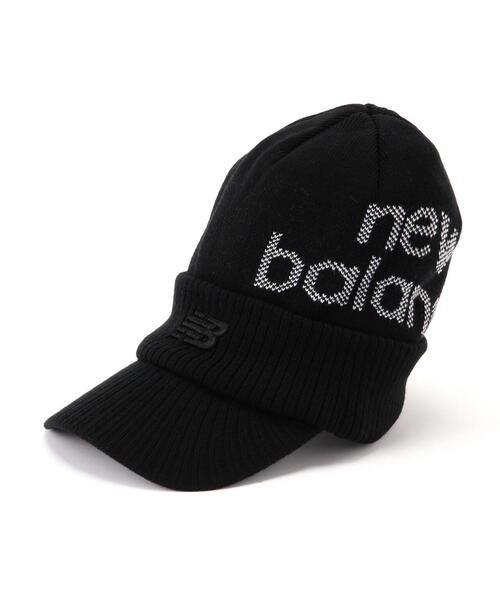 New Balance Golf(ニューバランスゴルフ)の「【new balance golf】BRIM BEANIE(ニットキャップ/ビーニー・レディース・ブラック/グレー/ホワイト・FREE)」の12枚目の写真