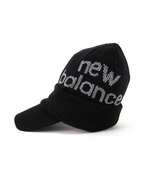New Balance Golf(ニューバランスゴルフ)の「【new balance golf】BRIM BEANIE(ニットキャップ/ビーニー・レディース・ブラック/グレー/ホワイト・FREE)」の14枚目の写真