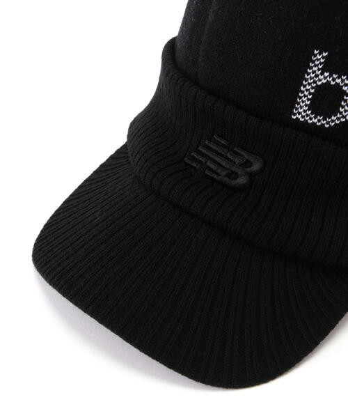 New Balance Golf(ニューバランスゴルフ)の「【new balance golf】BRIM BEANIE(ニットキャップ/ビーニー・レディース・ブラック/グレー/ホワイト・FREE)」の16枚目の写真