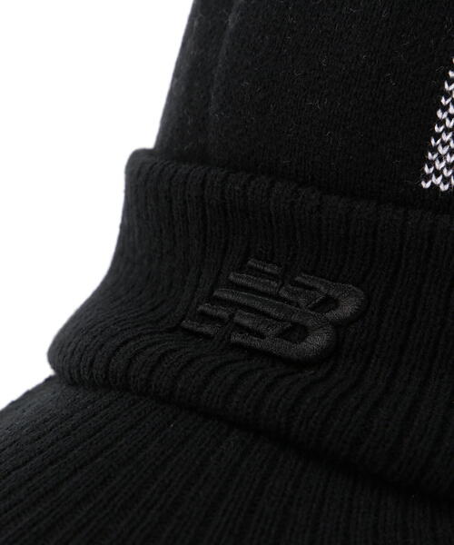 New Balance Golf(ニューバランスゴルフ)の「【new balance golf】BRIM BEANIE(ニットキャップ/ビーニー・レディース・ブラック/グレー/ホワイト・FREE)」の17枚目の写真