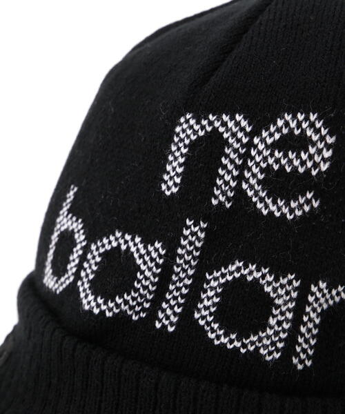 New Balance Golf(ニューバランスゴルフ)の「【new balance golf】BRIM BEANIE(ニットキャップ/ビーニー・レディース・ブラック/グレー/ホワイト・FREE)」の18枚目の写真