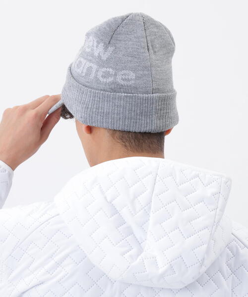 New Balance Golf(ニューバランスゴルフ)の「【new balance golf】BRIM BEANIE(ニットキャップ/ビーニー・レディース・ブラック/グレー/ホワイト・FREE)」の21枚目の写真