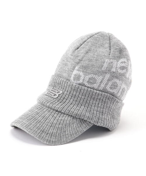 New Balance Golf(ニューバランスゴルフ)の「【new balance golf】BRIM BEANIE(ニットキャップ/ビーニー・レディース・ブラック/グレー/ホワイト・FREE)」の22枚目の写真