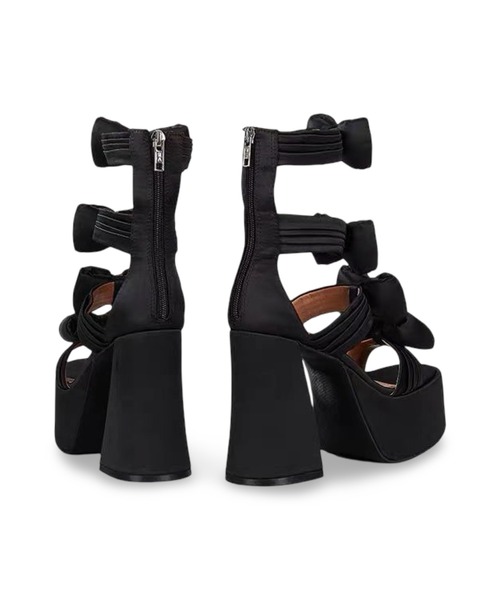 サテンリボン 厚底サンダル JUST ABOUT│Jeffrey Campbell OFFICIAL