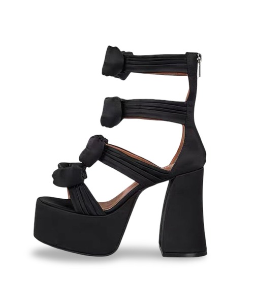 サテンリボン 厚底サンダル JUST ABOUT│Jeffrey Campbell OFFICIAL