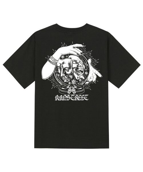 KAN6312(カン6312)の「KTB0139 ジュスル半袖Tシャツ - ブラック(Tシャツ/カットソー・メンズ・その他・SMALL/MEDIUM/LARGE/X-LARGE)」の1枚目の写真