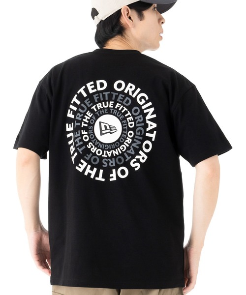 NEW ERA(ニューエラ)の「ニューエラ 半袖Tシャツ サークルロゴ(Tシャツ/カットソー・メンズ・ホワイト/グレー/ブラック/ベージュ・XXL/XL/L/M/S)」の1枚目の写真