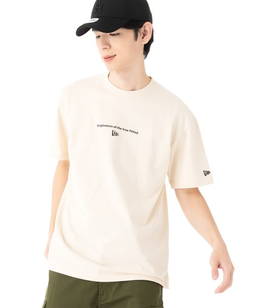 NEW ERA(ニューエラ)の「ニューエラ 半袖Tシャツ サークルロゴ(Tシャツ/カットソー・メンズ・ホワイト/グレー/ブラック/ベージュ・XXL/XL/L/M/S)」の7枚目の写真